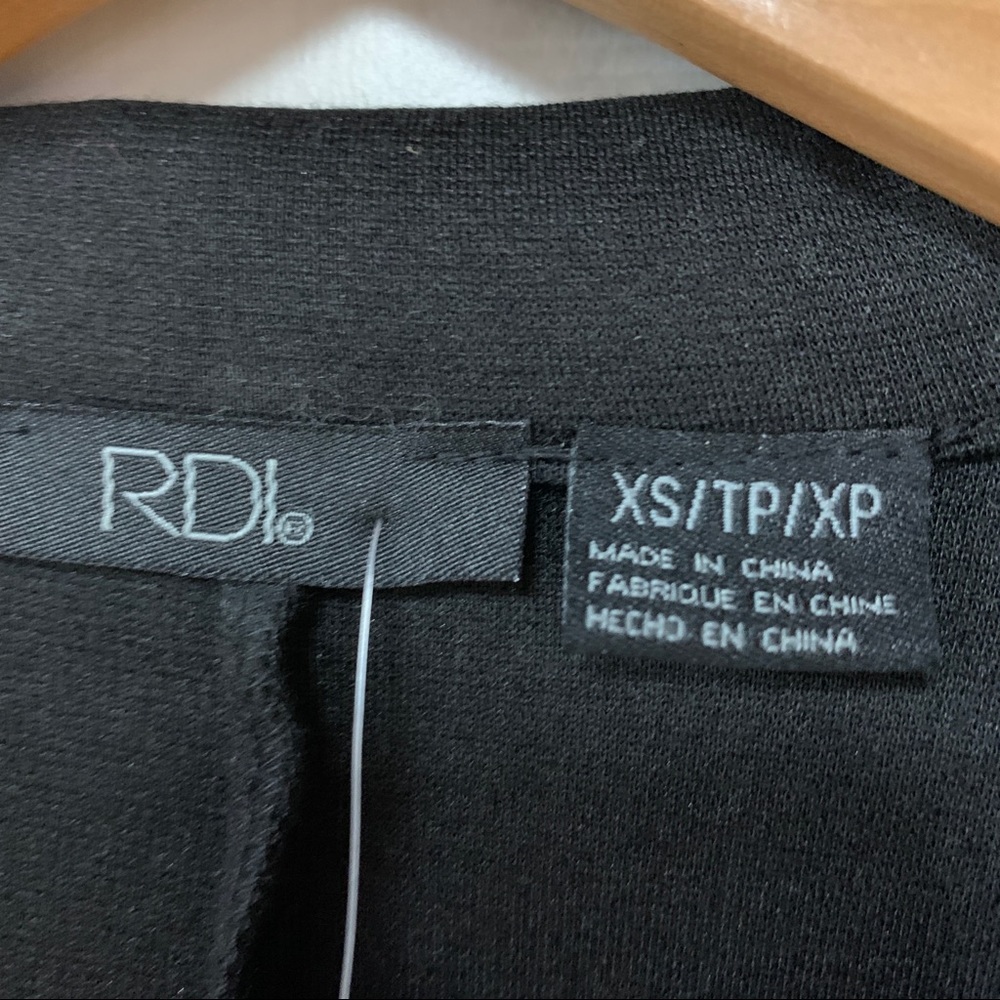 NWT RDI Nordstrom Black Open Jacket XS - Picture 4 of 5